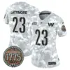 Womens Washington Commanders 2024 Salute To Service Establishment Year Patch Vapor Limited Jersey Marshon Lattimore Jersey Navy