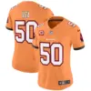 Womens Tampa Bay Buccaneers Throwback Vapor Limited Jersey V3 Vita Vea Jersey Creamsicle