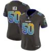 Womens Tampa Bay Buccaneers Tampa City Vapor Limited Jersey Vita Vea Jersey Pewter