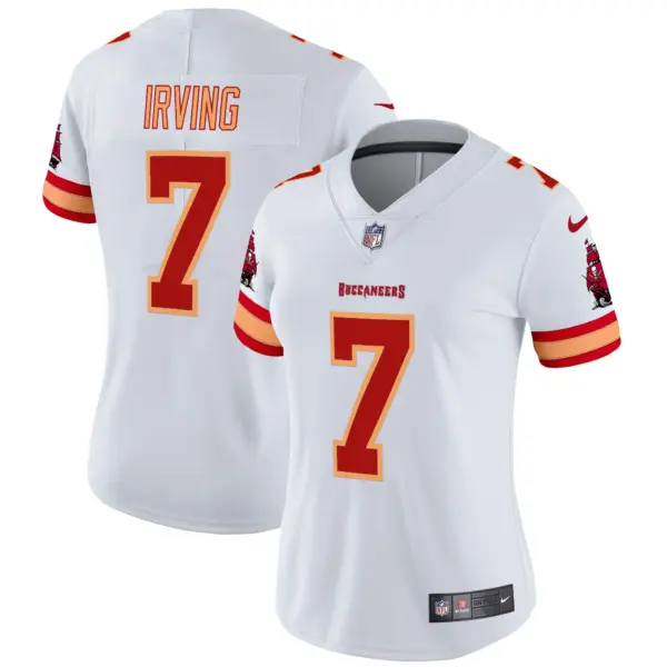 Womens Tampa Bay Buccaneers Throwback Vapor Limited Jersey V3 Bucky Irving Jersey White