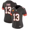 Womens Tampa Bay Buccaneers Throwback Vapor Limited Jersey V3 Mike Evans Jersey Pewter