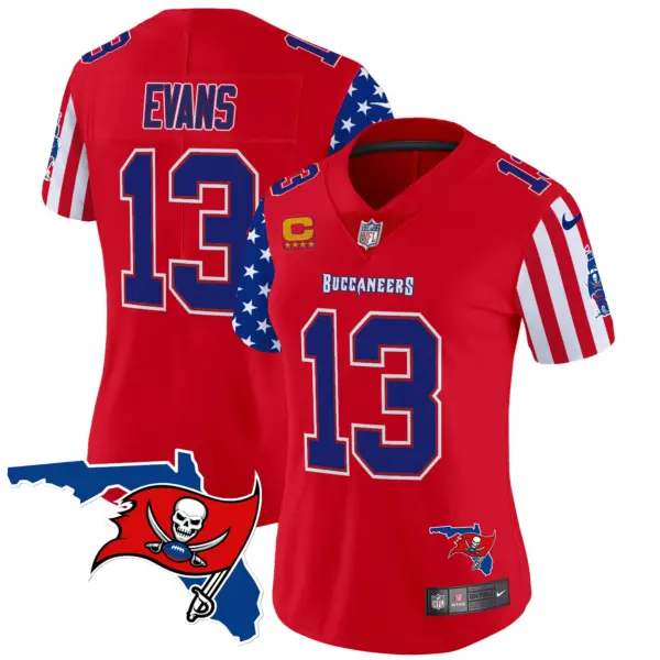 Womens Tampa Bay Buccaneers American Style Vapor Limited Jersey Mike Evans Jersey Red