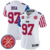 Womens San Francisco 49Ers American Style Vapor Limited Jersey Nick Bosa Jersey White