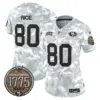 Womens San Francisco 49Ers 2024 Salute To Service Establishment Year Patch Vapor Limited Jersey Jerry Rice Jersey Navy