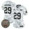 Womens San Francisco 49Ers 2024 Salute To Service Establishment Year Patch Vapor Limited Jersey Talanoa Hufanga Jersey Navy
