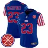 Womens San Francisco 49Ers American Style Vapor Limited Jersey Christian Mccaffrey Jersey Royal