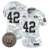Womens San Francisco 49Ers 2024 Salute To Service Establishment Year Patch Vapor Limited Jersey Ronnie Lott Jersey Navy