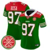 Womens San Francisco 49Ers 2024 Christmas Vapor Limited Jersey Nick Bosa Jersey Green