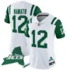 Womens New York Jets Home Patch Vapor Legacy Limited Jersey Joe Namath Jersey Throwback