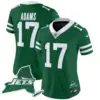 Womens New York Jets Home Patch Vapor Legacy Limited Jersey Davante Adams Jersey Green