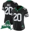 Womens New York Jets Home Patch Vapor Legacy Limited Jersey Breece Hall Jersey Black
