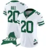 Womens New York Jets Home Patch Vapor Legacy Limited Jersey Breece Hall Jersey White