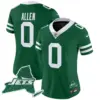 Womens New York Jets Home Patch Vapor Legacy Limited Jersey Braelon Allen Jersey Green