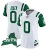 Womens New York Jets Home Patch Vapor Legacy Limited Jersey Braelon Allen Jersey Throwback
