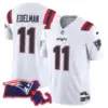 Womens New England Patriots Massachusetts Patch Vapor Jersey Julian Edelman Jersey White