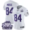 Womens Minnesota Vikings King Of The North Patch Throwback Vapor Limited Jersey Randy Moss Jersey Winter Warrior
