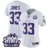 Womens Minnesota Vikings King Of The North Patch Throwback Vapor Limited Jersey Aaron Jones Jersey Winter Warrior