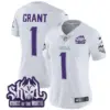 Womens Minnesota Vikings King Of The North Patch Throwback Vapor Limited Jersey Bud Grant Jersey Winter Warrior