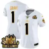 Womens Minnesota Vikings 2024 Winter Warrior Skol Patch Gold Vapor Limited Jersey Bud Grant Jersey White Gold
