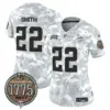 Womens Minnesota Vikings 2024 Salute To Service Establishment Year Patch Vapor Limited Jersey Harrison Smith Jersey Navy
