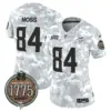 Womens Minnesota Vikings 2024 Salute To Service Establishment Year Patch Vapor Limited Jersey Randy Moss Jersey Army
