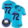 Womens Miami Dolphins Miami Vice Vapor Limited Jersey V3 Undefeated Jersey Aqua