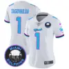Womens Miami Dolphins Miami Vice Vapor Limited Jersey V3 Tua Tagovailoa Jersey White