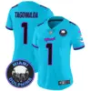 Womens Miami Dolphins Miami Vice Vapor Limited Jersey V3 Tua Tagovailoa Jersey Aqua