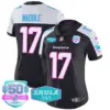 Womens Miami Dolphins Miami Vice Vapor Limited Jersey V2 Jaylen Waddle Jersey Black Alternate