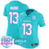 Womens Miami Dolphins Miami Vice Vapor Limited Jersey V2 Dan Marino Jersey Aqua