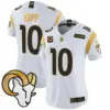 Womens Los Angeles Rams 2024 Gold Vapor Limited Jersey Cooper Kupp Jersey White Gold