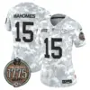 Womens Kansas City Chiefs 2024 Salute To Service Establishment Year Patch Vapor Limited Jersey Patrick Mahomes Jersey Army