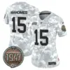 Womens Kansas City Chiefs 2024 Salute To Service Establishment Year Patch Vapor Limited Jersey Patrick Mahomes Jersey Air Force