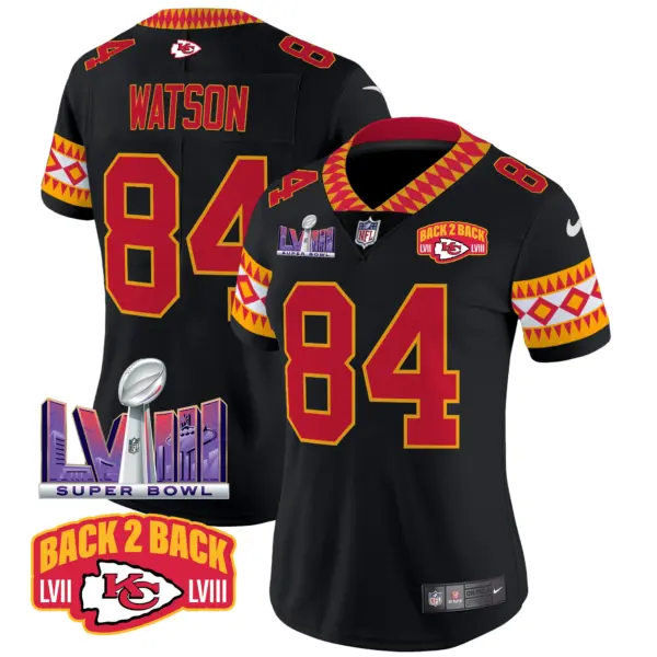Womens Kansas City Chiefs Special Vapor Limited Jersey Justin Watson Jersey Black