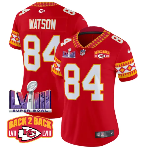 Womens Kansas City Chiefs Special Vapor Limited Jersey Justin Watson Jersey Red