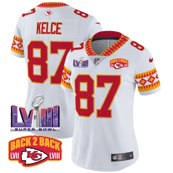 Womens Kansas City Chiefs Special Vapor Limited Jersey Travis Kelce Jersey White