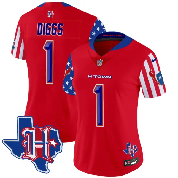 Womens Houston Texans American Style Vapor Limited Jersey Stefon Diggs Jersey Red