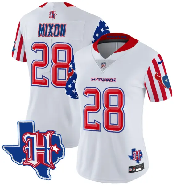 Womens Houston Texans American Style Vapor Limited Jersey Joe Mixon Jersey White