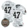 Womens Kansas City Chiefs 2024 Salute To Service Establishment Year Patch Vapor Limited Jersey Donald Trump Jersey Army