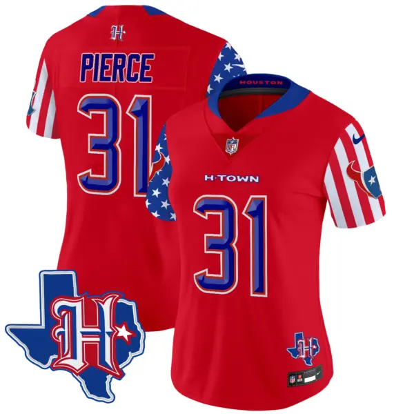 Womens Houston Texans American Style Vapor Limited Jersey Dameon Pierce Jersey Red
