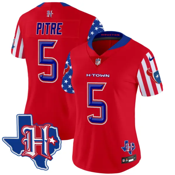 Womens Houston Texans American Style Vapor Limited Jersey Jalen Pitre Jersey Red