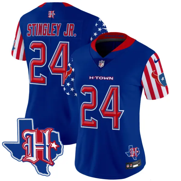 Womens Houston Texans American Style Vapor Limited Jersey Derek Stringley Jr Jersey Royal