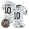 Womens Kansas City Chiefs 2024 Salute To Service Establishment Year Patch Vapor Limited Jersey Isiah Pacheco Jersey Army