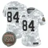 Womens Kansas City Chiefs 2024 Salute To Service Establishment Year Patch Vapor Limited Jersey Justin Watson Jersey Air Force