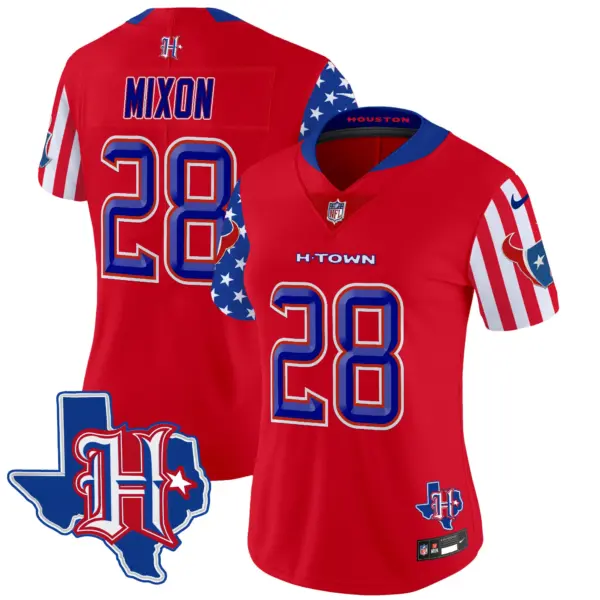 Womens Houston Texans American Style Vapor Limited Jersey Joe Mixon Jersey Red