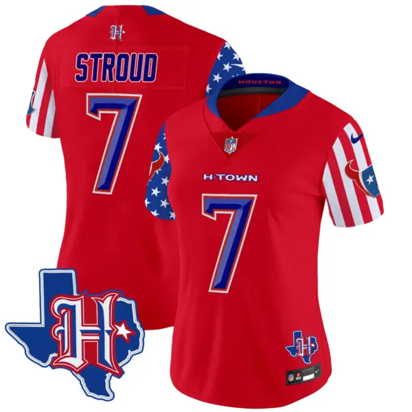 Womens Houston Texans American Style Vapor Limited Jersey CJ Stroud Jersey Red