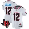 Womens Houston Texans 2024 Texas Patch Vapor Limited Jersey V5 Nico Collins Jersey White