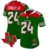 Womens Houston Texans 2024 Christmas Vapor Limited Jersey Derek Stringley Jr Jersey Green