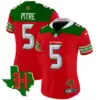 Womens Houston Texans 2024 Christmas Vapor Limited Jersey Jalen Pitre Jersey Red