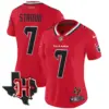 Womens Houston Texans 2024 Texas Patch Vapor Limited Jersey V5 CJ Stroud Jersey Red